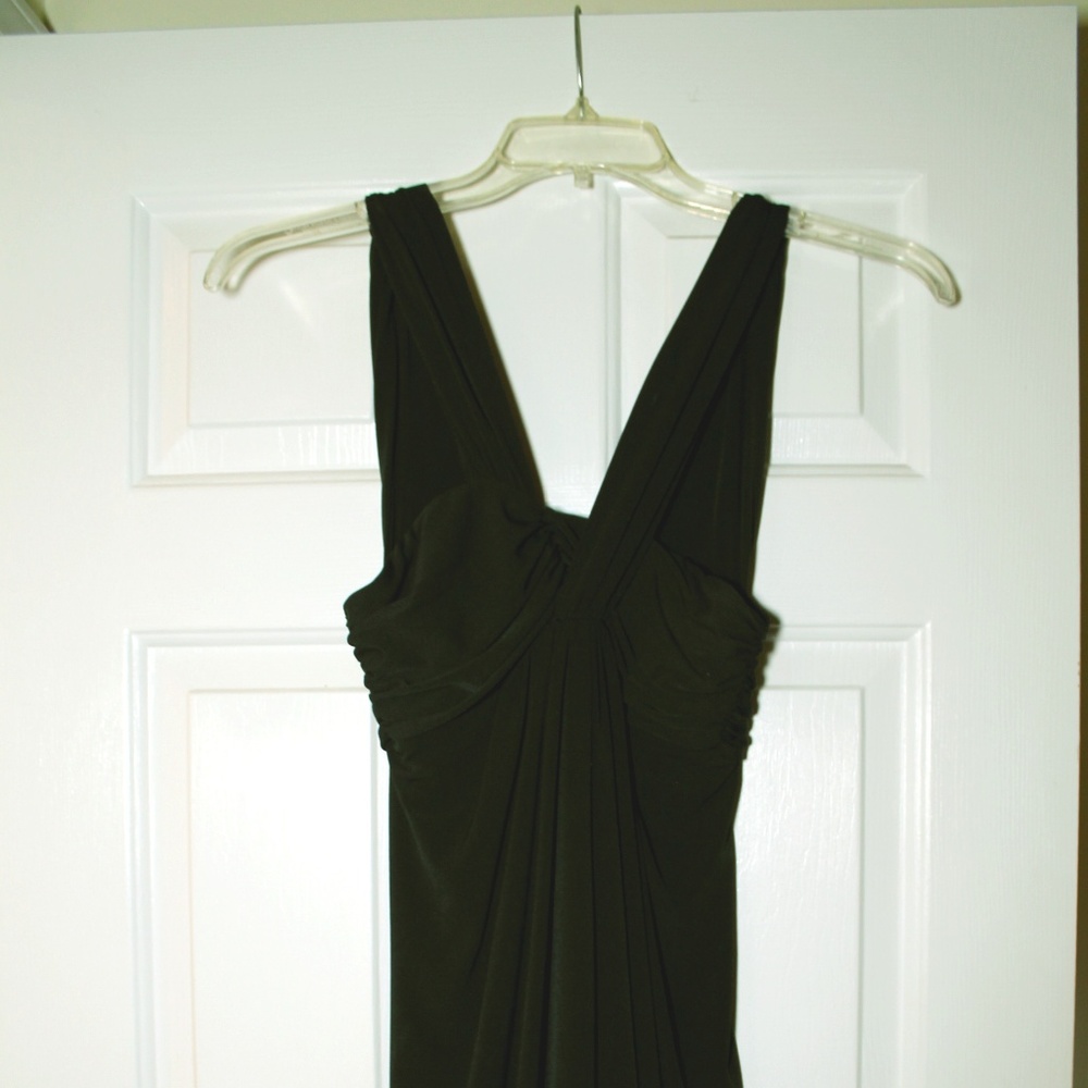 Express XS Cross neck front Little Black Dress